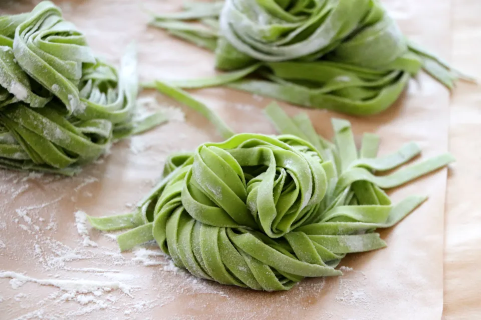 Spinach Fettuccine